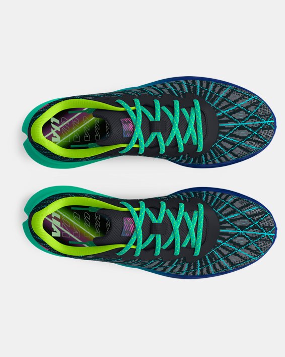 Men's UA Charged Breeze 2 Speed Overdrive Running Shoes, Black, pdpMainDesktop image number 2